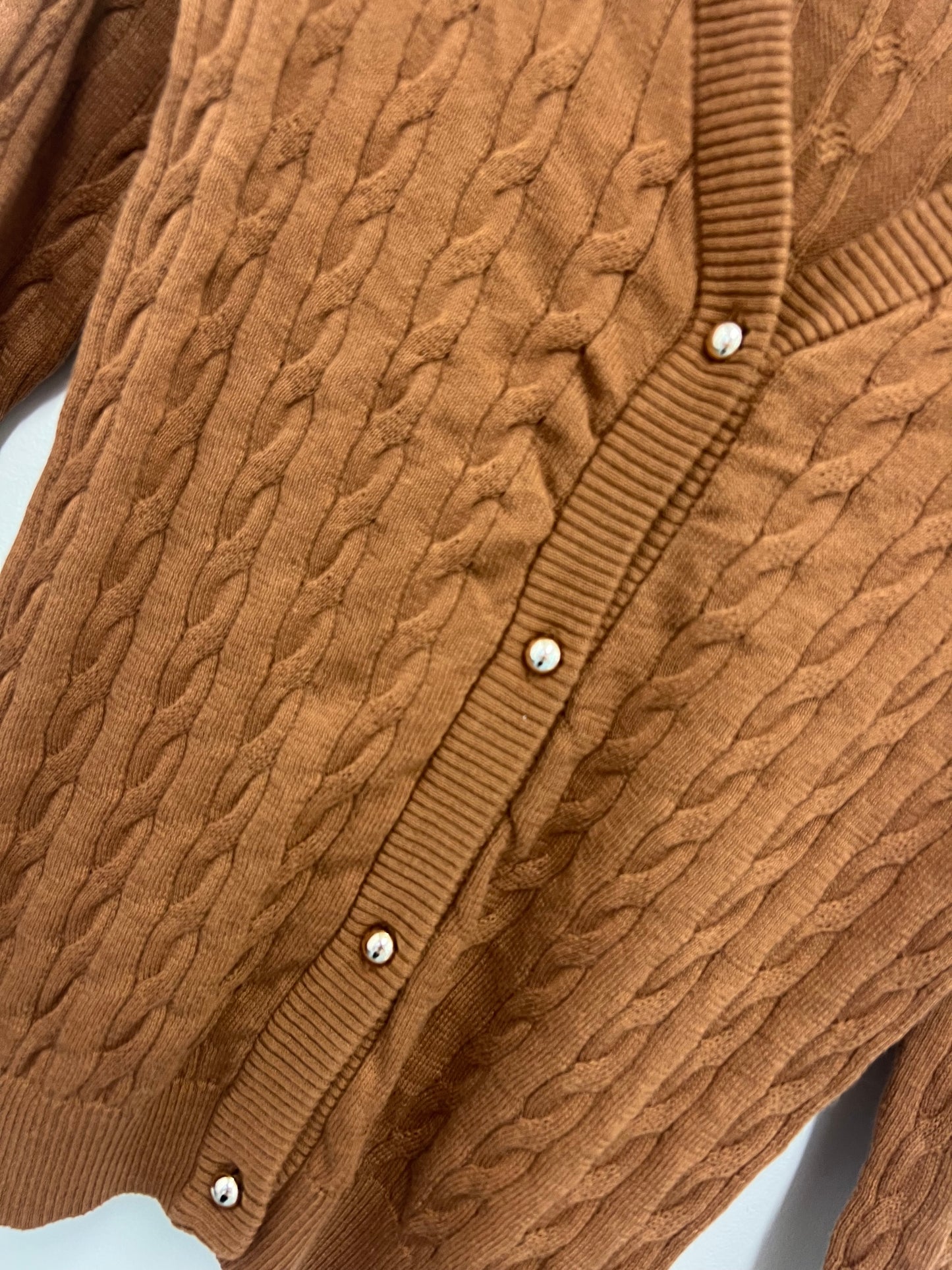 Ex Seasalt Cornwall Brown Cardigan