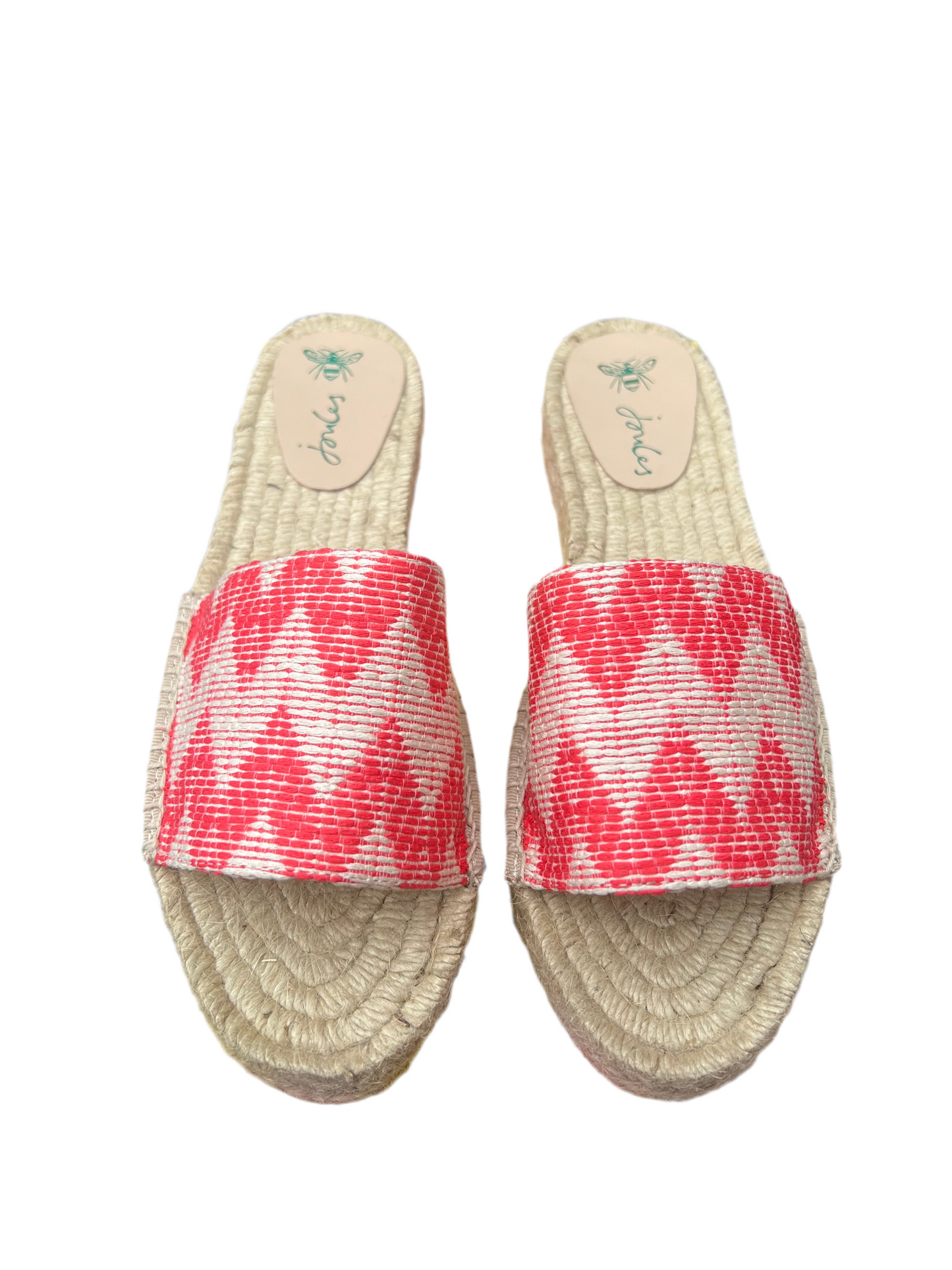 Ex Joules Arla Coral Espadrille Sandals